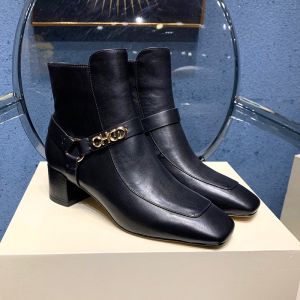 Jimmy Choo Ankle Boots Women Calf Leather With Choo Emblem Black