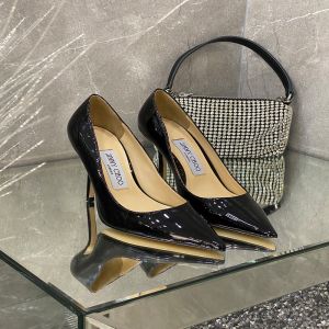 Jimmy Choo Love Pumps Women Patent Leather Black