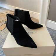 Jimmy Choo Maiara 65 Ankle Boots Women Suede Black