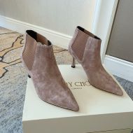 Jimmy Choo Maiara 65 Ankle Boots Women Suede Pink